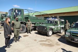 Autoridades Provinciales desarrollan agenda de trabajo con la ministra Frederic