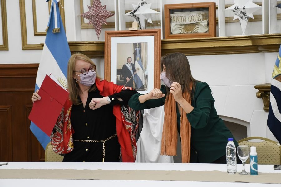 Santa Cruz firmó convenios con el Ministerio de Seguridad de Nación
