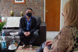 Alicia se reunió con el diputado nacional Jorge Verón