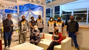 La Ministra Weinzettel dio la bienvenida a deportistas de Newcom de El Calafate