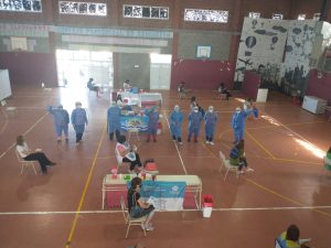 Continúa la jornada de vacunación a la comunidad educativa de Zona Centro
