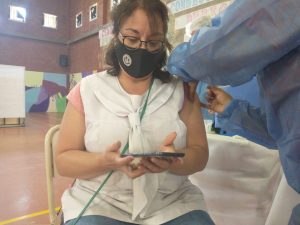 Continúa la jornada de vacunación a la comunidad educativa de Zona Centro