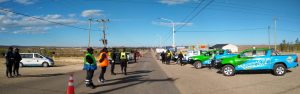 Tareas de fiscalización y control de Seguridad Vial de la Provincia de Santa Cruz