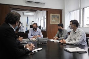 Autoridades Provinciales mantuvieron un encuentro de trabajo con el administrador General de Vialidad Nacional