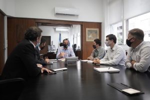 Autoridades Provinciales mantuvieron un encuentro de trabajo con el administrador General de Vialidad Nacional