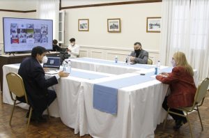 Alicia participó del encuentro con el presidente Alberto Fernández