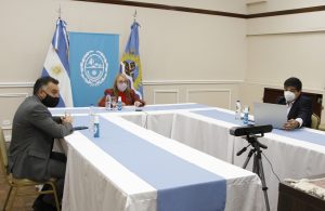 Alicia participó del encuentro con el presidente Alberto Fernández