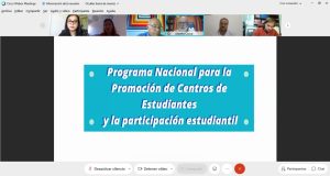 Santa Cruz participó de la reunión nacional de referentes jurisdiccionales de Centros de Estudiantes