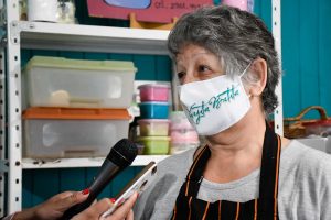 Emprendedorxs destacaron la visita de las autoridades provinciales y nacionales