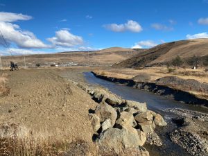Realizaron la contención y protección del caño principal del Acueducto del Río Primavera