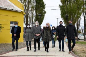 Alicia plantó arboles por la Memoria, Verdad y Justicia