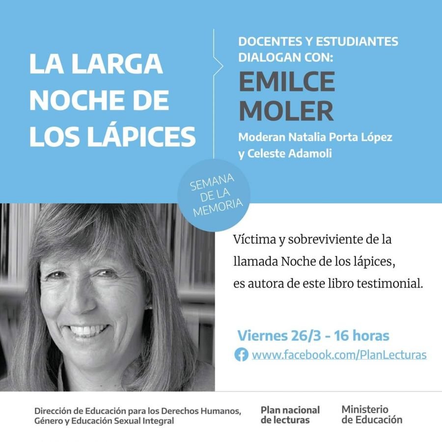 Estudiantes del CPES Rural Itinerante N° 35 participarán del Ciclo de Diálogos “Semana de la Memoria