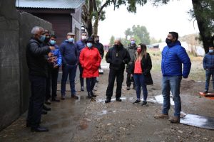 Autoridades provinciales recorrieron avances de obras en la Unidad Operativa Ramón Santos
