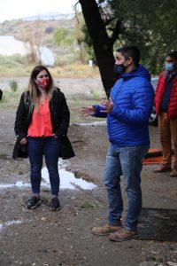 Autoridades provinciales recorrieron avances de obras en la Unidad Operativa Ramón Santos