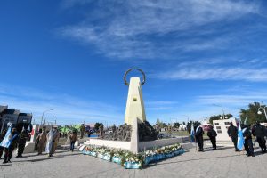 El Gobierno Provincial acompañó el acto homenaje a veteranxs y caídos en la Guerra de Malvinas
