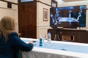 El Gobierno de Santa Cruz se reunió con las autoridades de Fabricaciones Militares