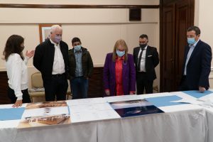 Alicia recibió a autoridades del Ministerio de Obras Públicas de Nación