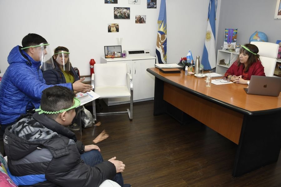 Educación recibió a los integrantes de la Coordinación de Inserción Laboral