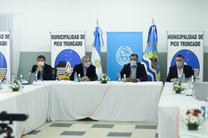 El Gobierno Provincial concreta agenda de trabajo en Pico Truncado