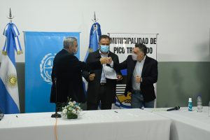 El Gobierno de Santa Cruz firmó convenios con la Municipalidad de Pico Truncado