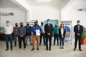 El Gobierno de Santa Cruz firmó convenios con la Municipalidad de Pico Truncado