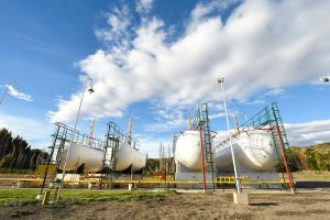Autoridades provinciales inauguraron la planta de gas en Los Antiguos