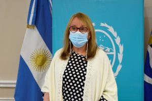 Autoridades provinciales inauguraron la planta de gas en Los Antiguos