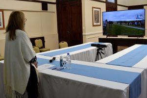 Autoridades provinciales inauguraron la planta de gas en Los Antiguos