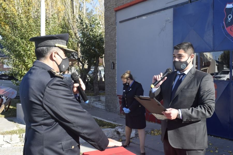 Se puso en funciones al nuevo Superintendente de Bomberos