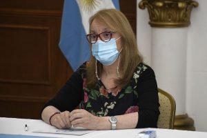 Alicia acompañó la presentación del programa de Créditos Casa Propia