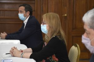 Alicia acompañó la presentación del programa de Créditos Casa Propia