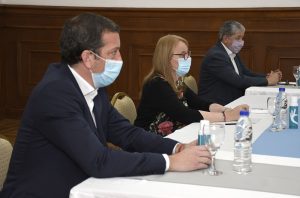 Alicia acompañó la presentación del programa de Créditos Casa Propia