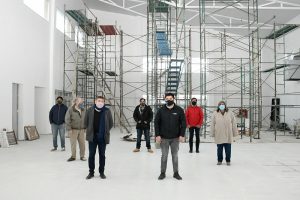 Autoridades de Educación realizaron recorrida de obra en la Escuela Industrial N°6