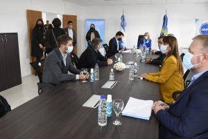 Alicia firmó convenios con Nación para mejoras en infraestructura en Santa Cruz