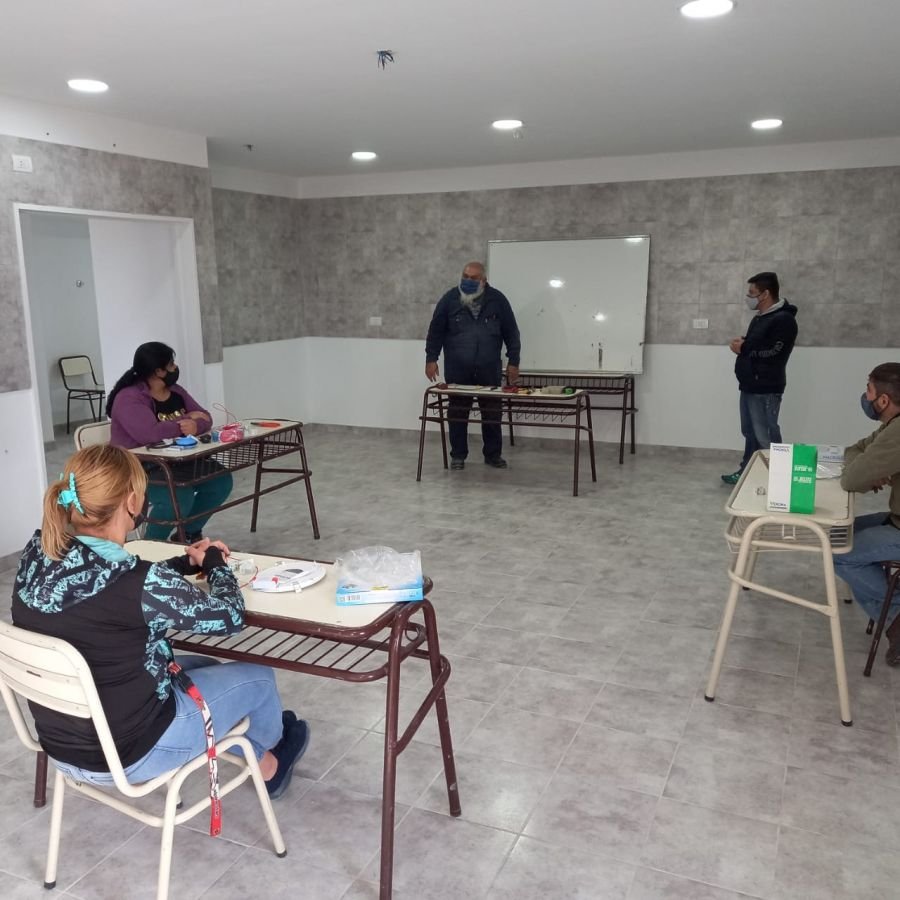 Educación inició la Formación en Electricidad Domiciliaria en Las Heras