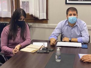 Zuliani recibió a los intendentes de Los Antiguos y Puerto Santa Cruz