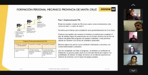 Se realizó la ceremonia virtual de Graduación de la Formación de Personal Mecánico en Santa Cruz