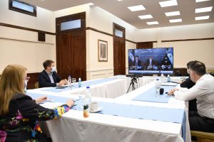 Alicia participó de reunión virtual con el presidente Alberto Fernández
