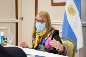 Alicia participó de reunión virtual con el presidente Alberto Fernández