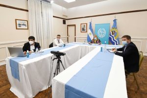 Alicia participó de reunión virtual con el presidente Alberto Fernández