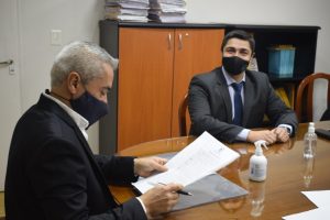 Seguridad firmó el convenio de Rendición de Cuentas con el Tribunal