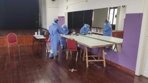 Puerto Santa Cruz: realizan testeos a la población asintomática