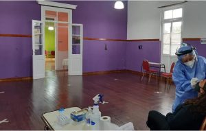 Puerto Santa Cruz: realizan testeos a la población asintomática