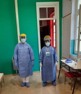 Puerto Santa Cruz: realizan testeos a la población asintomática