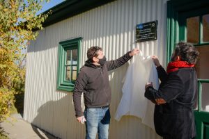 Inauguraron la obra de restauración de la casa histórica Del Aeroclub De Río Gallegos