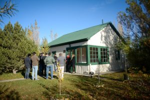 Inauguraron la obra de restauración de la casa histórica Del Aeroclub De Río Gallegos