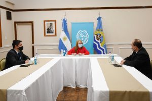 De La Torre destacó la visita de las autoridades nacionales e instó a continuar trabajando