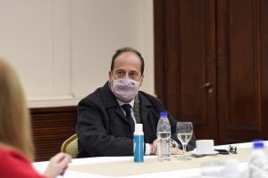 De La Torre destacó la visita de las autoridades nacionales e instó a continuar trabajando