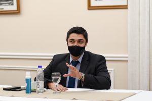 De La Torre destacó la visita de las autoridades nacionales e instó a continuar trabajando