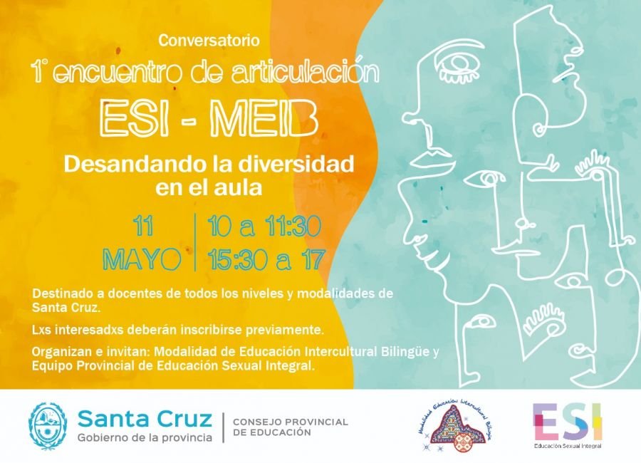 Se realizará Conversatorio 1° Encuentro de articulación “Desandando la diversidad en el aula”